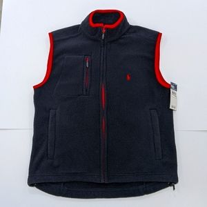 Polo Ralph Lauren Boys Essentials Fleece Vest NWT